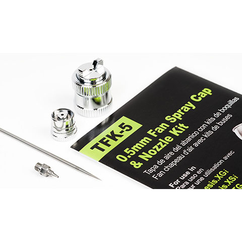 [RX1-12-06415] Grex 0.5MM Fan Spray Cap & Nozzle Kit