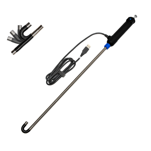 [RX1-12-06446] Vividia Ablescope Va-400I Rigid One-Way Articulation Borescope For iPhone iPad Android Windows Pc