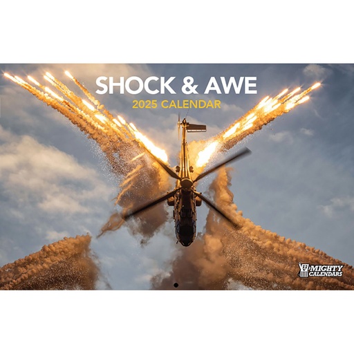 [RX1-13-06591-25] Shock And Awe Calendar 2025