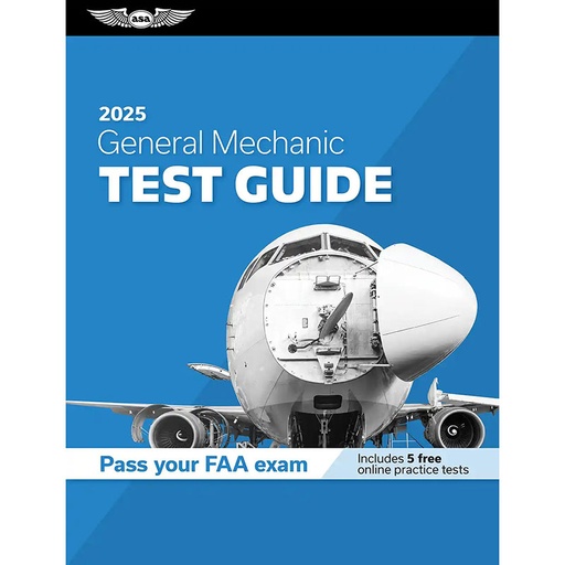 [RX1-13-10158-25] ASA AMT General Test Guide Plus 2025