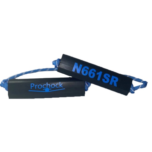 [RX1-13-24591] Prochock Personalized Standard Chock - Blue