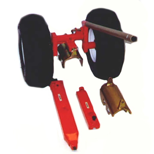 [RX1-13-24630] Brackett Mechanical Wheel Set For The Bell 47 Helicopter Bdw-B47