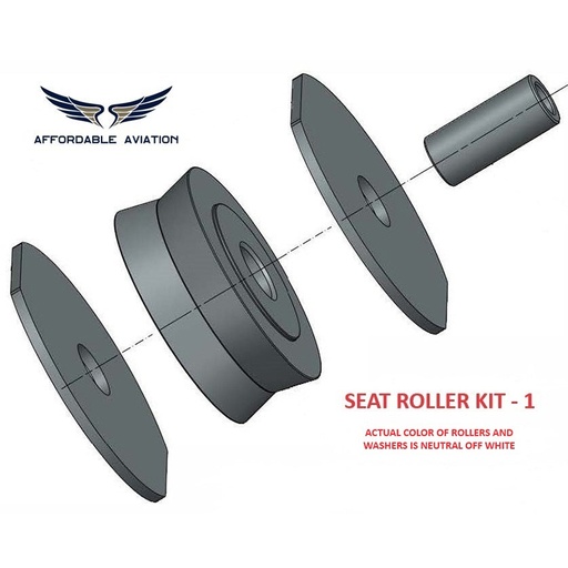 [RX1-13-24643] Cessna 1714000K200 Seat Roller Kit 1 FAA/PMA Approved