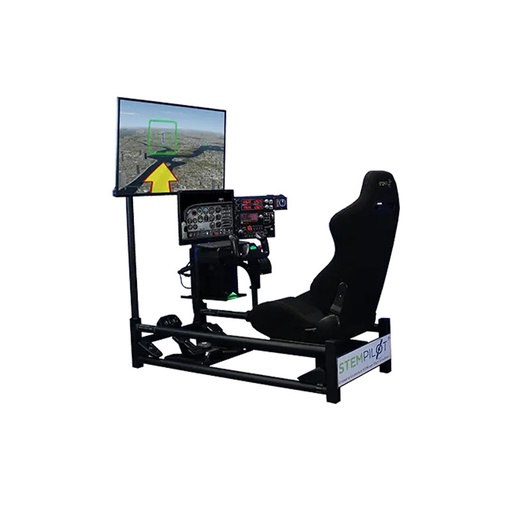 [RX1-13-24669] STEMPilot Pilot Pro 2I High Fidelity Sit-In Flight Simulator