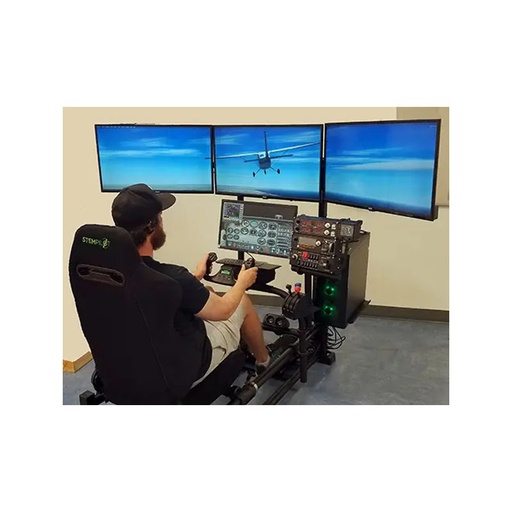 [RX1-13-24671] STEMPilot Pilot Pro 3I High Fidelity Sit-In Flight Simulator