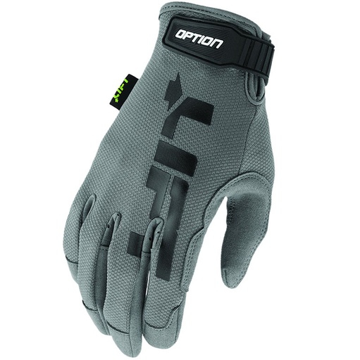 [RX1-13-24873] Lift Aviation - Option Glove (Black)- Synthetic Leather With Air Mesh - M