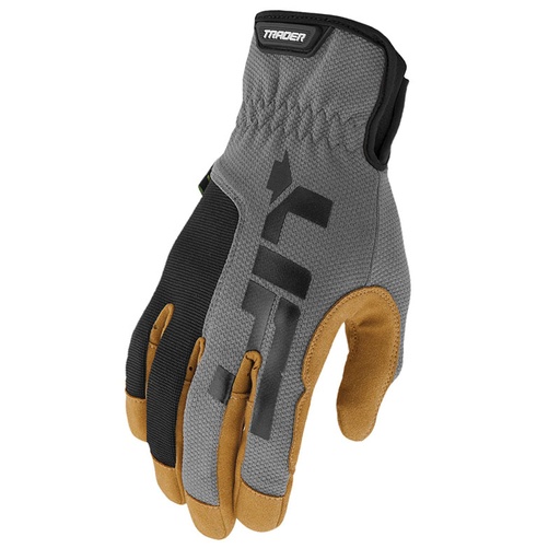 [RX1-13-24925] Lift Aviation - Trader Glove (Grey)- Slip On/Off Cuff - Xl
