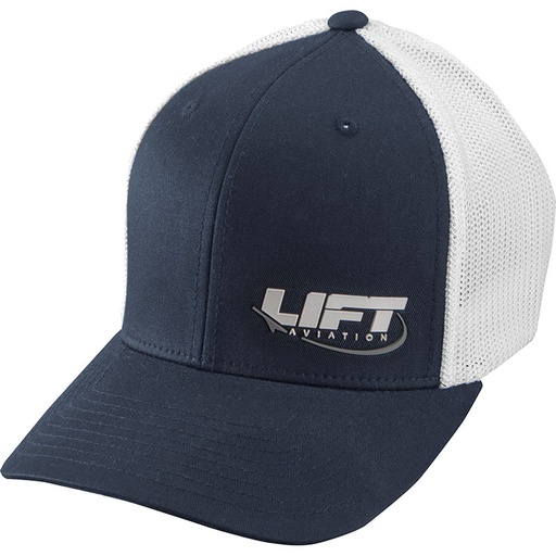 [RX1-13-24984] Lift Aviation Hat Jet Stream - White - One Size