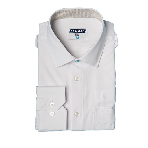 [RX1-13-25028] Flight Shirt - No Eyelets Medium Slim Fit Short Sleeve
