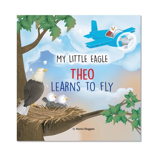 [RX1-13-25690] My Little Eagle: Theo Learns To Fly Hardcover ChildrenS Book