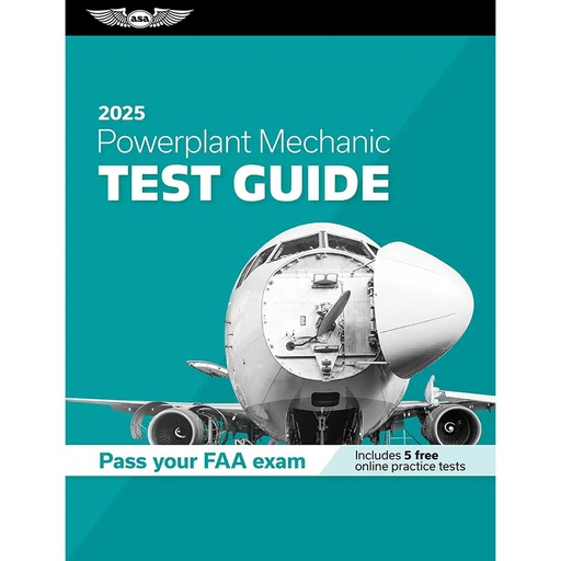 [RX1-13-32322-25] ASA AMT Powerplant Test Guide 2025