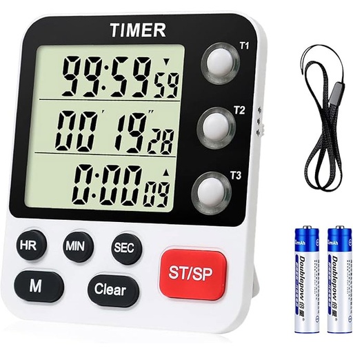 [RX1-17-00350] Digital 3 Channel Clock / Timer