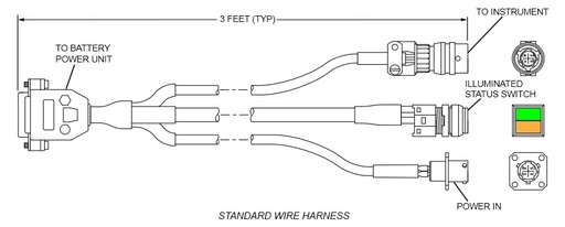 [RX1-99-02042] Rc Allen Esp 14V 702-0014-02 Harness Only