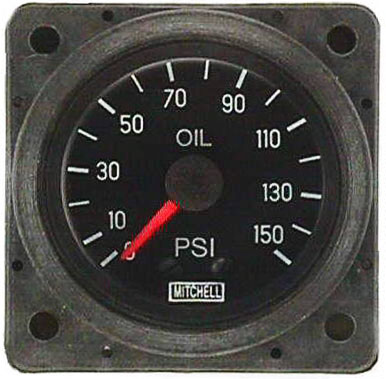 [RX1-99-02131] Mitchell Press Gauge 15 PSI - Repaired / Recertified