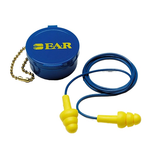 [RX1-13-25787] 3M E-A-R Ultrafit Earplugs 340-4002 Corded