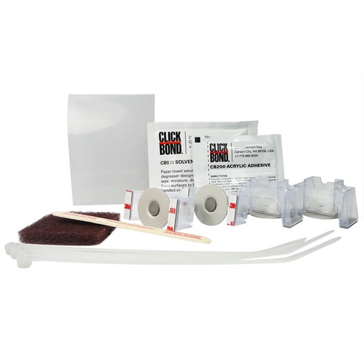 [RX1-99-02142] Click Bond Kit A Cable Tie Mnt - Expired