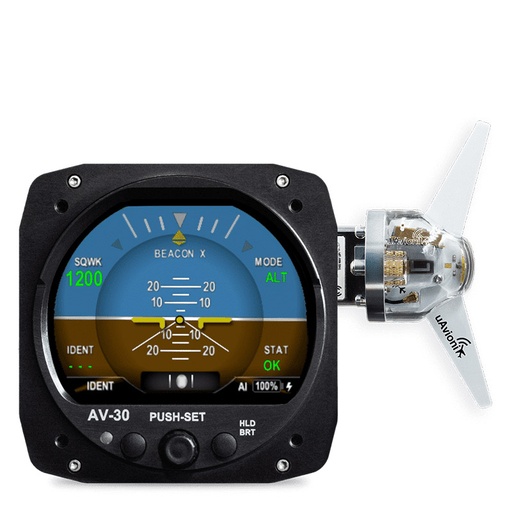 [RX1-11-20565] uAvionix tailbeaconX TSO / UAX-90108-02 MFD Bundle for Experimental Aircraft