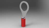 [RX1-11-09314] TE PIDG Ring Tongue Terminal 22-16 Awg .3-1.42MM 3/8 Stud 320573