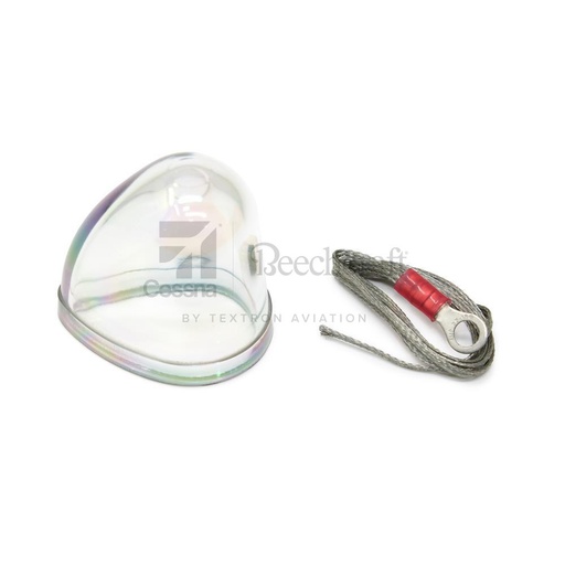 [RX5-02-0350033-00] LENS, CLEAR, RFI SHIELDED