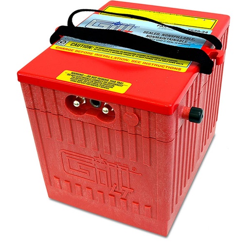 [RX1-11-10757] Gill Lt Series Battery 7639-34 Sealed