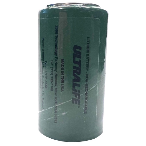 [RX1-11-16278] Ultralife Lithium D Cell Battery U10029