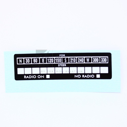 [RX5-0400210-1] PLACARD