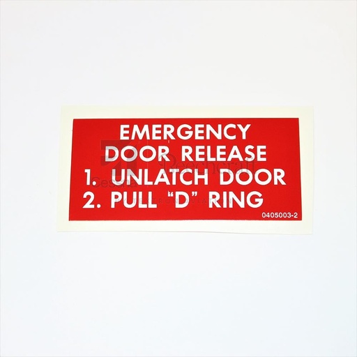 [RX5-0405003-2] PLACARD