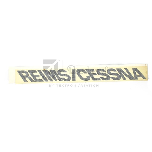 [RX5-0405037-4] NAMEPLATE, REIMS/ CESSNA R.H.