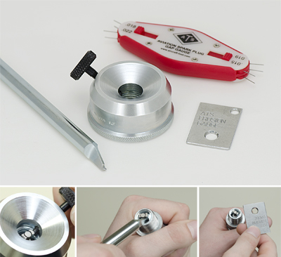 [RX1-12-03359] Heavy Duty Spark Plug Gapper Kit AtS420Dx