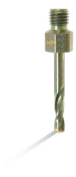 [RX1-12-03955] #30 (.1285) 1/4-28 Threaded Drill Bit HSS 1-1/4 Long