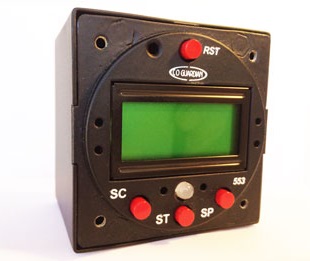 [RX1-13-02569] Co Guardian Aero Panel Mount Multi-Function Co Detector Clock/Timer And Cabin Pressure 553-101-001 75-7