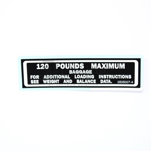 [RX5-0505007-4] PLACARD