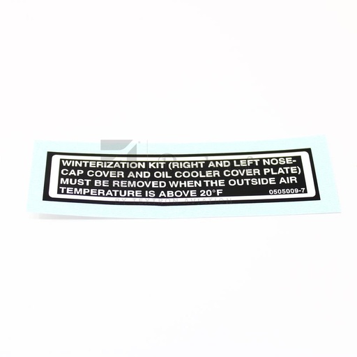 [RX5-0505009-7] PLACARD
