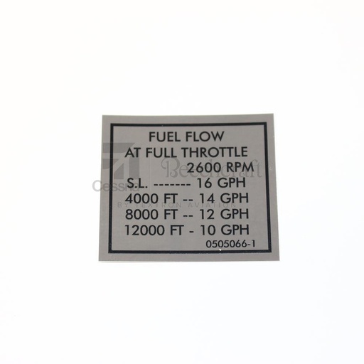 [RX5-0505066-1] PLACARD