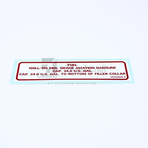 [RX5-0505094-3] PLACARD