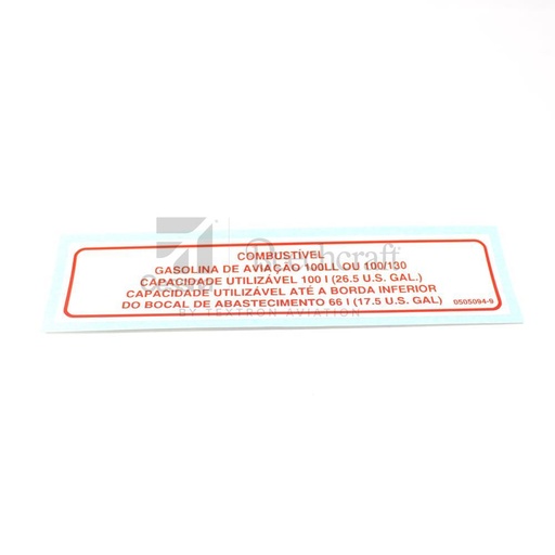 [RX5-0505094-9] PLACARD