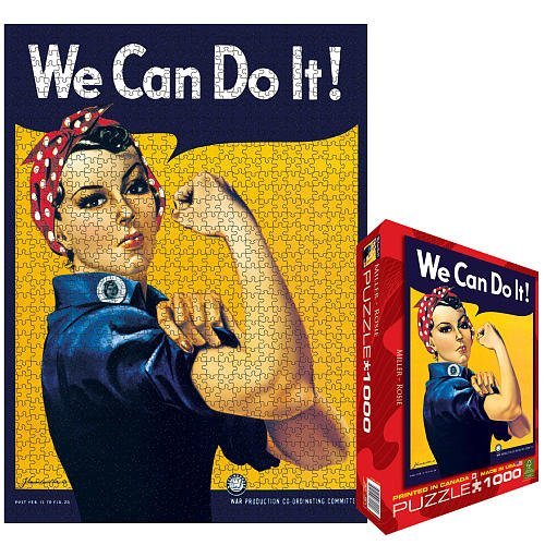[RX1-13-17509] Rosie The Riveter Jigsaw Puzzle 1000 Piece
