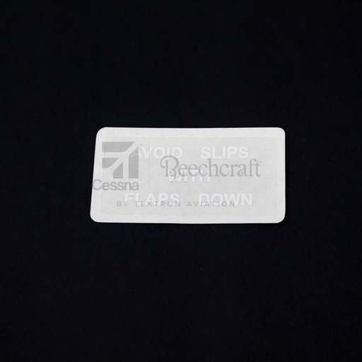[RX5-0510188] PLACARD - FLAP LEVER