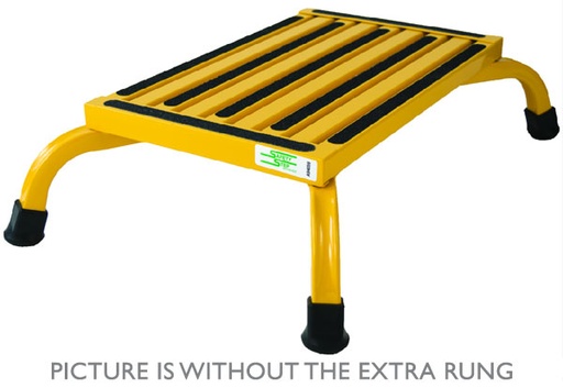 [RX1-13-18586] Aviation Step With Extra Rung 6 Yellow
