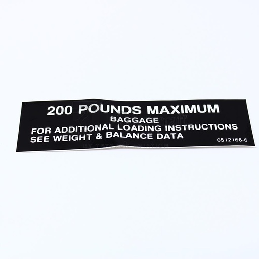[RX5-0512166-6] PLACARD