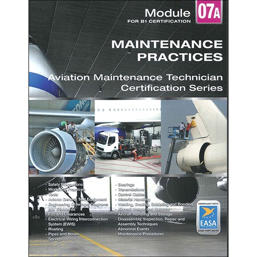 [RX1-13-23225] EASA MODULE 07A MAINTENANCE PRACTICES - B2 EDITION PAPERBACK