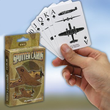 [RX1-14-00097] WWII Spotter Playing Cards Ce