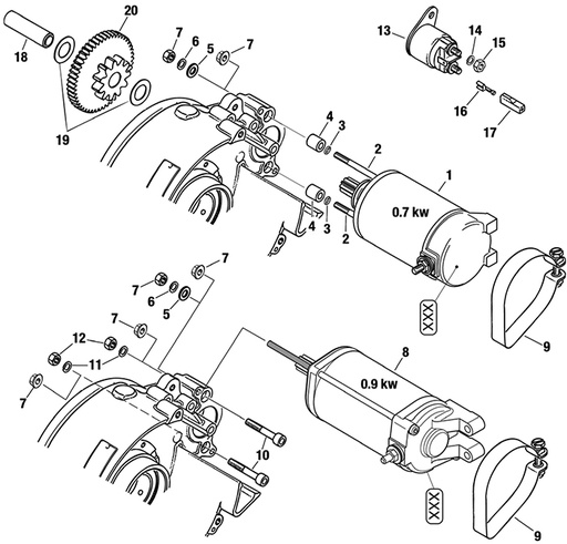 [RX1-15-01321] ROTAX 847-248 SPACER 54/10/12