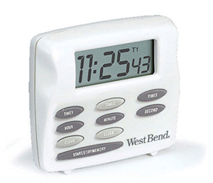 [RX1-17-00239] CLOCK W/ TRIPLE TIMER WB 40053