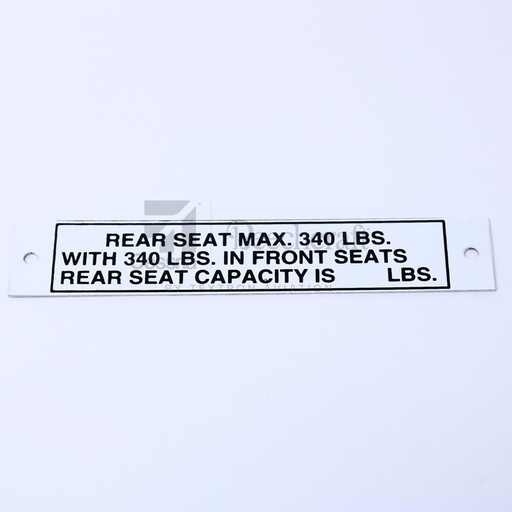 [RX5-0541134] PLACARD