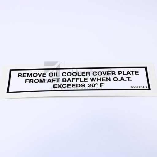 [RX5-0552154-1] PLACARD