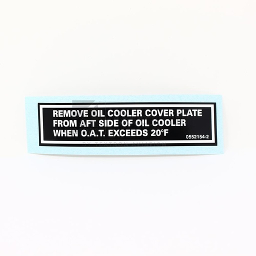 [RX5-0552154-2] PLACARD