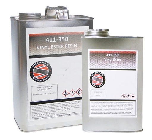 [RX1-01-01076] Vinyl Ester Resin 411-350PA Quart
