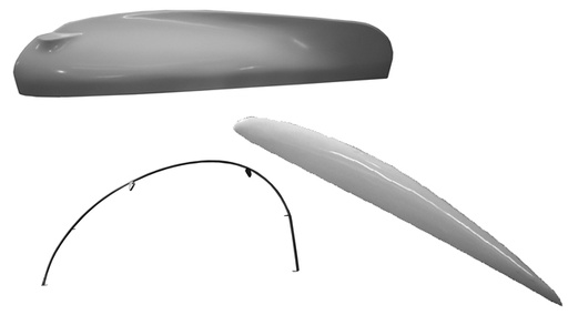 [RX1-05-06270] WING TIPS-FIBERGLASS-LEFT