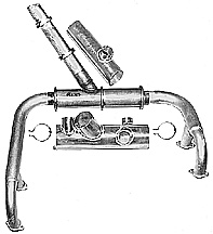 [RX1-05-06461] COMPLETE FULL EXHAUST SYSTEM J-3 65 HP ONLY